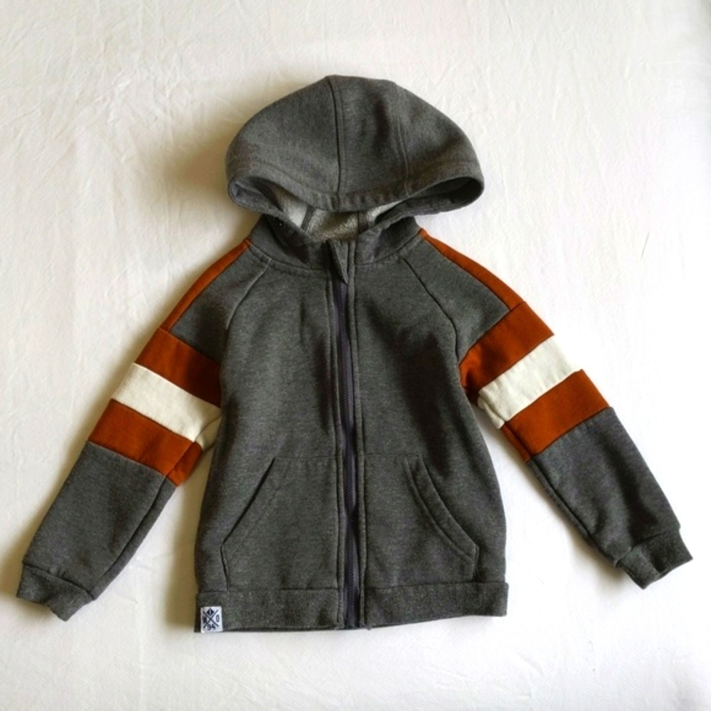 mid comfy zip-up hoodie sweatshirt 24 months baby boy
